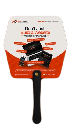 Website Tech Hand Fan